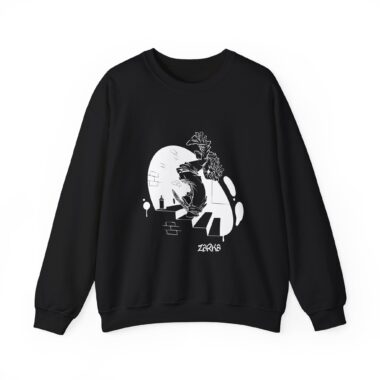 Sudadera sin capucha NOSEBLUNT negra