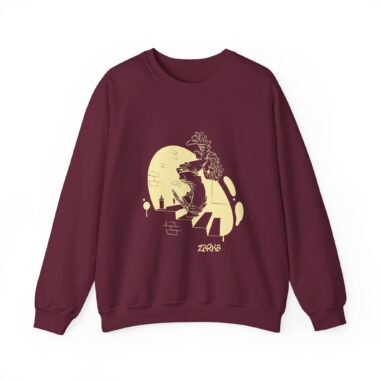 Sudadera sin capucha NOSEBLUNT amarillo crema